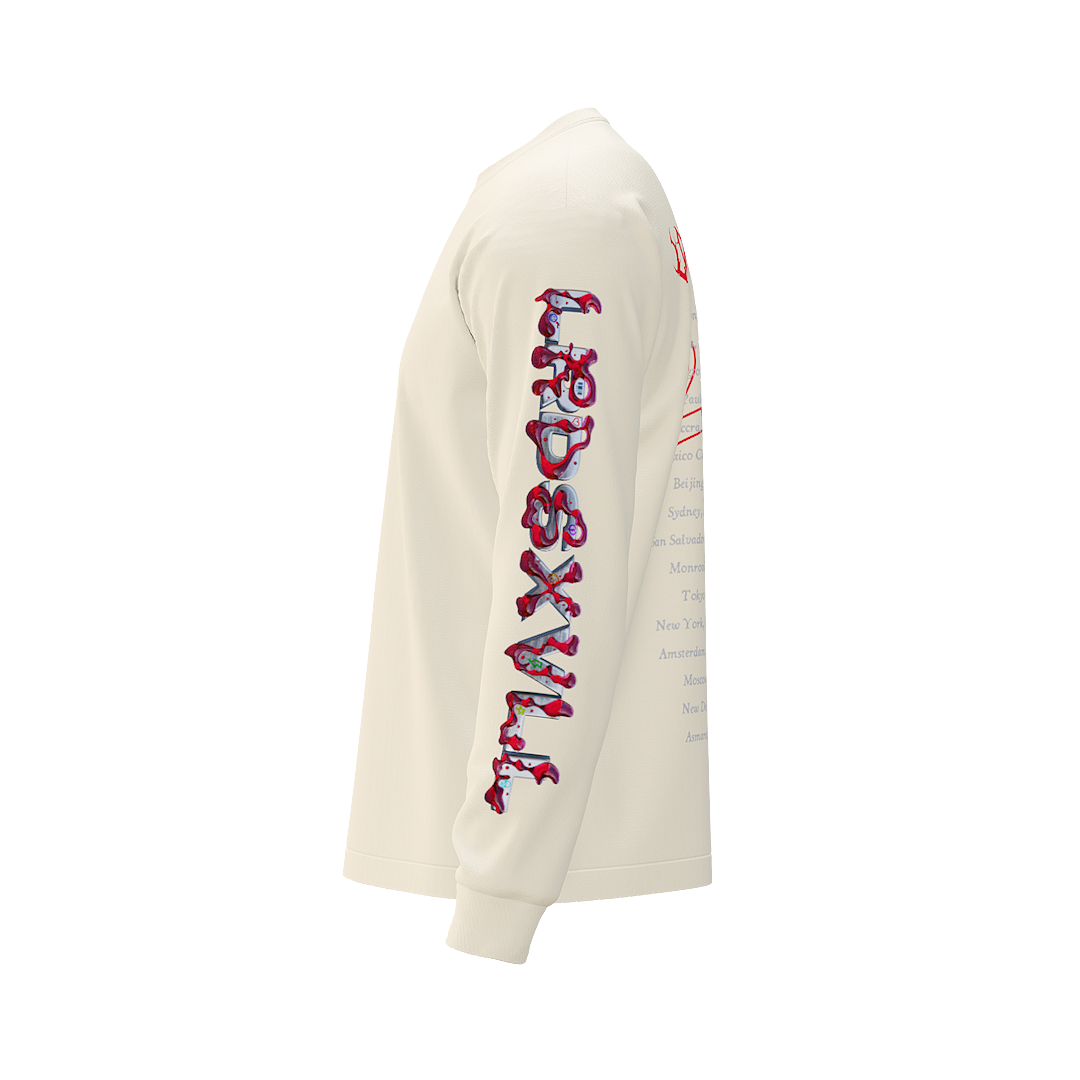 World Tour 2024 Long Sleeve T-Shirt White